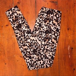 Yoga Waist Leopard Leggings